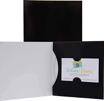 paper cd or dvd and business card holder sleeve